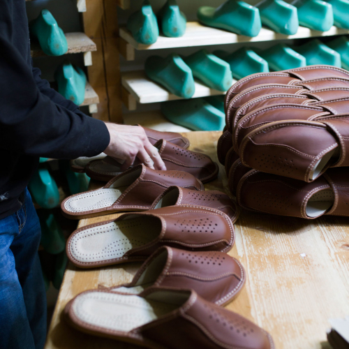 Produkcja pantofli